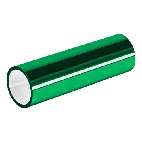 TapeCase 10-72-MPFT-Green Metallisiertes Polyester-, Acryl-Klebeband, 0,005 cm dick, 65,8 m Länge, 25,4 cm Breite, Grün, 1 Rolle von TapeCase