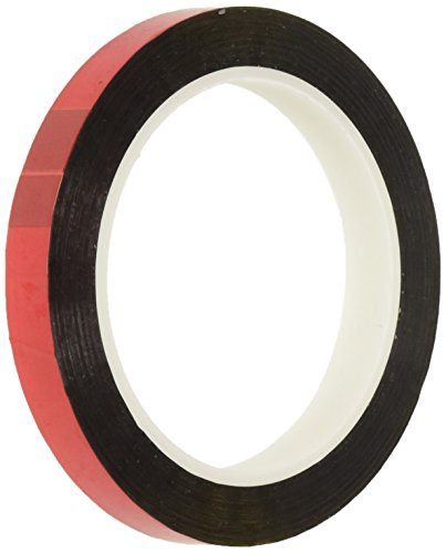 TapeCase 4-5-MPFT-Red Metallisiertes Polyester-Klebeband, 10,16 cm x 4,57 m, Rot, 1 Rolle von TapeCase