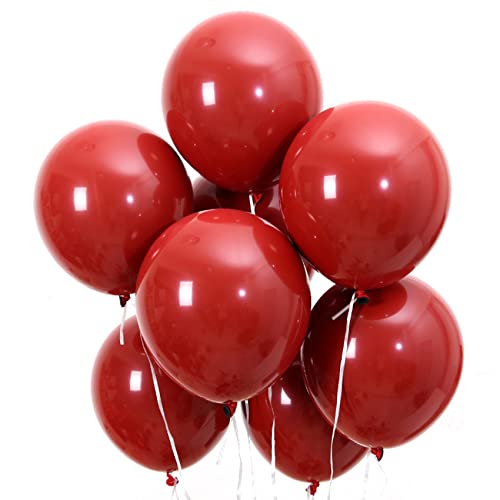 Tassety 100 Stück rote verdickte Luftballons, Ballon-Dekoration für Neujahr, Dekoration, Party, Geburtstag, Hochzeit von Tassety