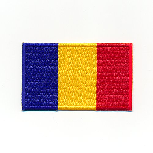 30 x 20 mm Rumänien Bukarest România Flagge Flag Aufnäher Aufbügler 1051 Mini von hegibaer