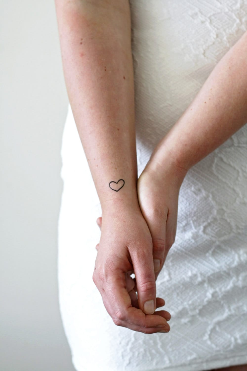 4 Kleine Herzen Temporäre Tattoos | Liebe Valentinstag Geschenk Liebespaar von Tattoorary