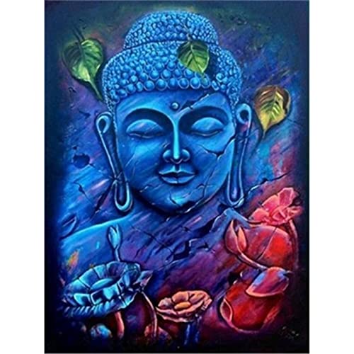 Kreuzstich Stickpackungen Vorgedruckt Set Erwachsene, Religion Buddha Bedruckter Stoff 11Ct Kreuzstich Full Kit Diy Stickerei Dmc Fäden Hobby Nähen Malerei Handarbeit Vorgedruckt Kreuzstich Stic von Taxpy