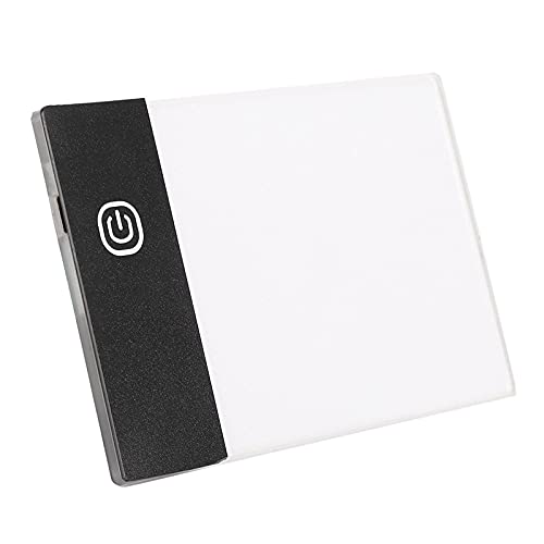 1Mm Ultra Thin A5 Usb Light Board,Leuchttisch A6,Mini Light Pad,Dünner Papier-Leuchtkasten,Kamera-Videoleuchten,Led-Lichttafel,A6-Hellit,Kunsthandwerk,Daumenkino-Kit,Tablet-Zeichnen Für Kinder von Tbest