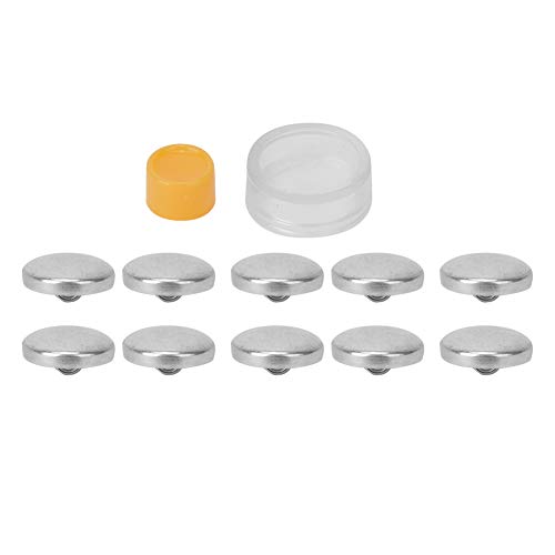 Cover Button,Stoff Überzogenes,Nähknöpfe-Deckel-Knopf-Set,Stoff-Beutel-Abdeckung-Buttons Kit Runde Knopf-Basis Diy Handgehte Handarbeit-Schnalle-Herstellungs Werkzeuge (20Mm) von Tbest