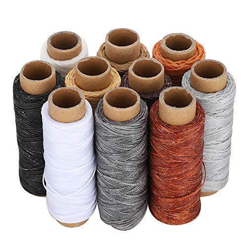 Muslim Religiös Liefert die Besten der Besten, 10pcs Handstitch Faden Nähkit Supplies Langlebige Lederhandwerk 150d 10 -Color von Tbest