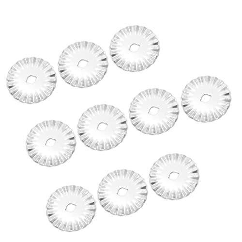 Olfa 10 Stück Nähen Zickzack 28 Mm 10 Stück 45 Mm Rollschneider Zackenklingen für Leder, Stoff, Papier, Spitzenarbeit, Nähwerkzeuge Olfa 10 Stück Nähen Zickzack 28 Mm 10 Stück 45 Mm Rollschneider Zackenklingen für Leder, Stoff, Papier, Spitzenarbeit, Nähwerkzeuge von Tbest