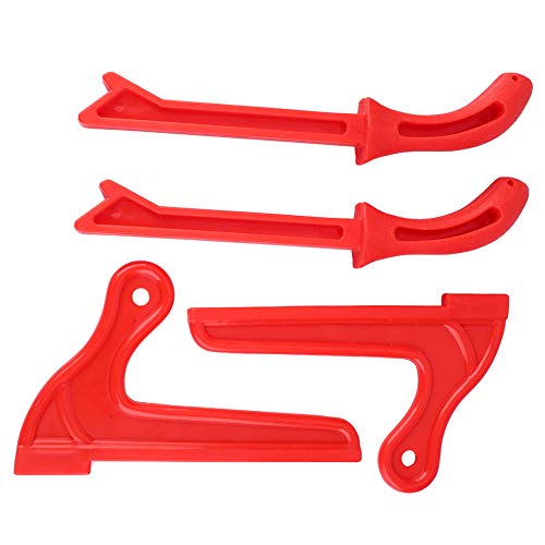 schiebestock,Tischkreissäge Zubehör,Schiebestock Für Tischkreissäge,Schiebestock,Push Stick,Push Block,Bandsaw Push Stick,Table Saw Push Stick,Timber Push Stick 4Pcs Safety Plastic Woodworking Protect von Tbest