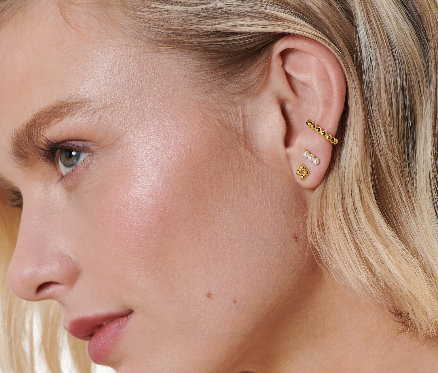 Tchibo - Ear Party Ohrschmuck 3er-Set - weiß Tchibo - Ear Party Ohrschmuck 3er-Set - weiß von Tchibo
