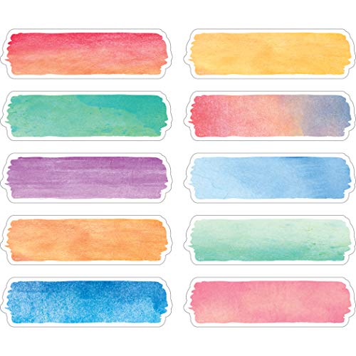 Teacher Created Resources Aquarell-Etiketten (TCR20873) von Teacher Created Resources