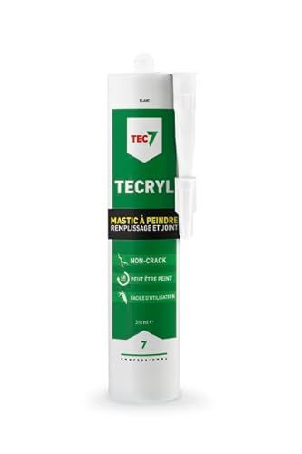 Tecryl Tec7 Malerspachtel, Kartusche, 310 ml von Tec7