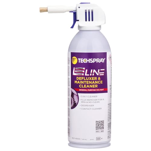 Techspray 1621A-400S Reiniger für Flussmittel-Rückstände, 400ml von Techspray