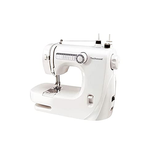 Techwood TMAC-1091 Nähmaschine, 9 W, Weiß von Techwood