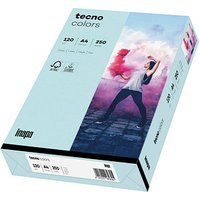 tecno Kopierpapier colors hellblau DIN A4 120 g/qm 250 Blatt von Tecno