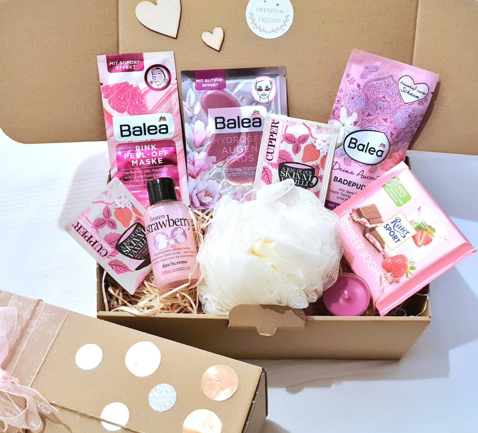 Personalisierte Geschenkbox Für Frauen Zum Geburtstag/Wellness Weihnachten Überraschungsbox Beautybox /39 von Tedemma