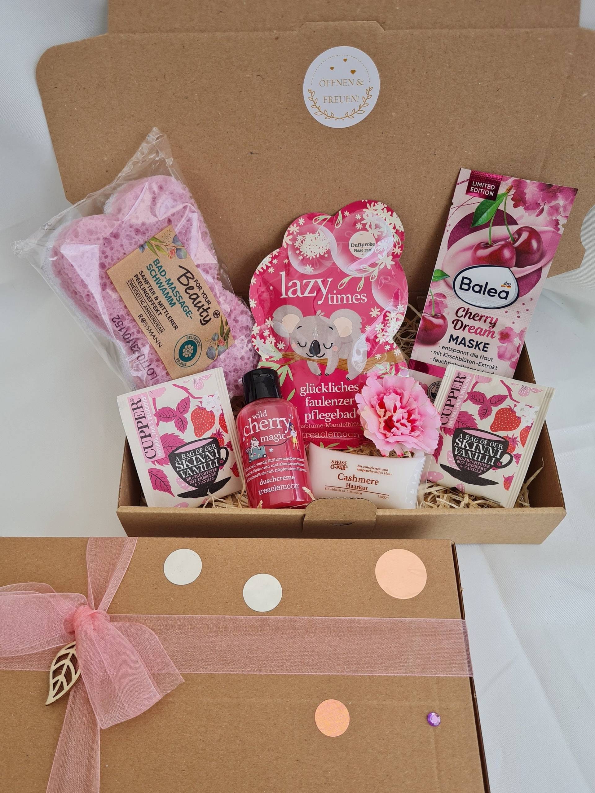 Personalisierte Geschenkbox Für Frauen Zum Geburtstag/Wellness Weihnachten Überraschungsbox Beautybox /70 von Tedemma