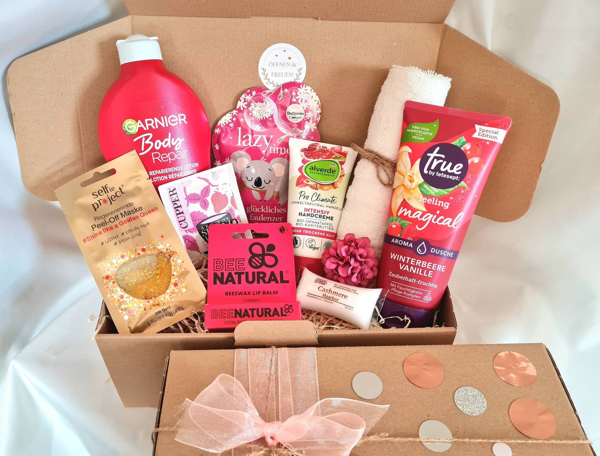 Wellness Geschenkbox Für Frauen/Geschenk Valentinstag Muttertag Freundin Entspannungsbox 66 von Tedemma