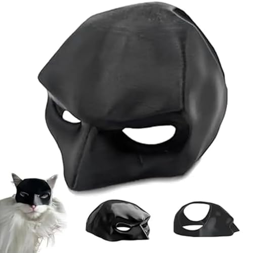 Katzenmaske, Fledermaus, Haustierspielzeug für Katzen, Make-up-Maske, Partyzubehör von Tefexer