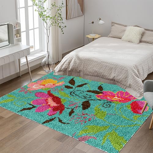 75 x110 cm Knüpfteppich Zum Selber Knüpfen Großer, Knüpfen Set, Teppich Knüpfen Set Erwachsene, Knüpfset Latch Hook Kit Handarbeiten Anfänger Teppich Making Kit zum Selber Knüpfen Teppiche 75 x110 cm Knüpfteppich Zum Selber Knüpfen Großer, Knüpfen Set, Teppich Knüpfen Set Erwachsene, Knüpfset Latch Hook Kit Handarbeiten Anfänger Teppich Making Kit zum Selber Knüpfen Teppiche von Tehocwiz