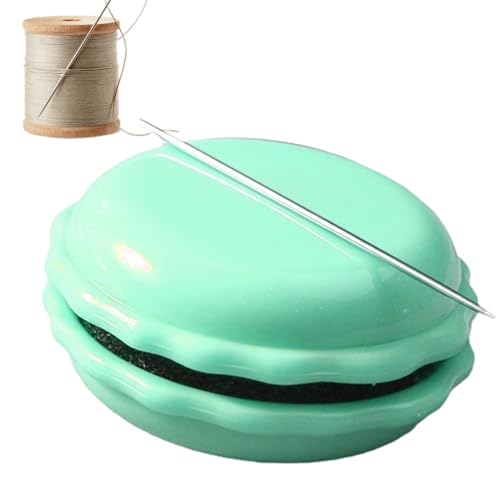 Teksome Nadelmagnet - Magnetischer Stifthalter in Macaron-Form | Handarbeitszubehör, magnetischer Nadelhalter, Stickzubehör für Stickarbeiten von Teksome