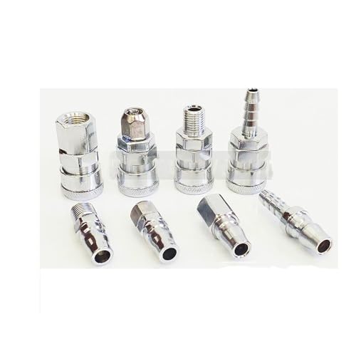 SP20 PP20 SM20 PM20 SH20 PH20 SF20 PF20 Pneumatische Armaturen Luft Kompressor Schlauch Schnell Koppler Stecker Buchse Stecker (Color : PM-20) von Temhyu