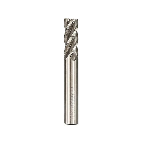 Temhyu 1,5-13mm HSS Fräser 4 Flöten Schaftfräser for CNC Maschine Fräsen Werkzeuge Router Bit Metall Cutter aluminium Fräsen Bit(8xD8x19x63L) von Temhyu