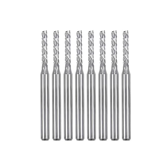 Temhyu 10 stücke 2,0/2,1/2,3/2,4/2,5mm PCB Fräser Mais Router Bit Wolfram Hartmetall mini CNC Gravur Bit Ende Mühlen(10PCS 2.1mm) von Temhyu