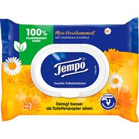 Tempo Feuchtes Toilettenpapier Mein Verwöhnmoment 1-lagig, 42 Tücher von Tempo