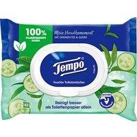 Tempo Feuchtes Toilettenpapier Mein Verwöhnmoment 1-lagig, 42 Tücher von Tempo