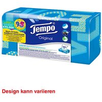 Tempo Taschentücherbox Original 4-lagig weiß, 100 Tücher von Tempo