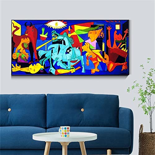 DIY Diamand Painting Berühmter Picasso,50x100cm Diamond Painting Set,Erwachsene Voller Runder Bohrer 5D Crystal Strass Stickerei Kreuzstich Diamant Malerei für Wohnzimmer Schlafzimmer Wand Dekoration von TengYuer