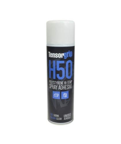 TensorGrip H50 in 500ml Spraydose | Sprühkleber Kontaktkleber | Klebstoff Kleber Sprühdose Spray von Tensorgrip