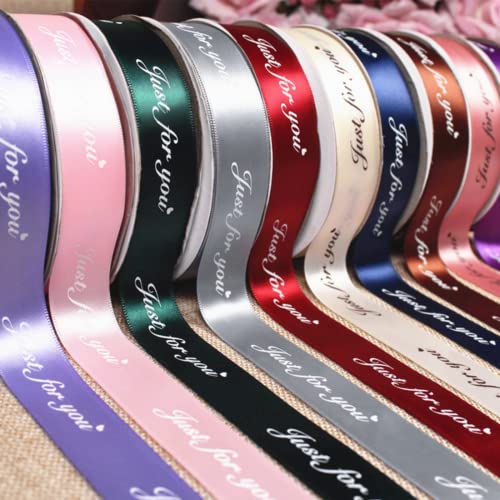 Personalisiertes Hochzeitsband – personalisiert mit jedem Logo oder Text, bedrucktes Band für Party, Hochzeit, Babyparty, 45 m, 38 mm von Ter