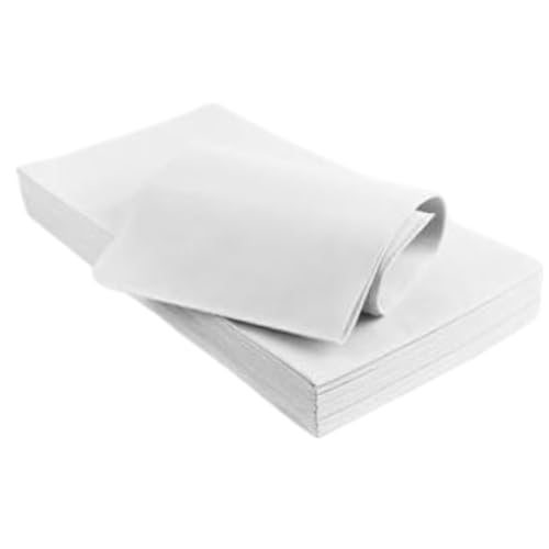 5 Tischdecken TNT Vlies 100 x 100 cm für Bars Restaurants, 5er Pack (5, Weiß) von Terryshop74