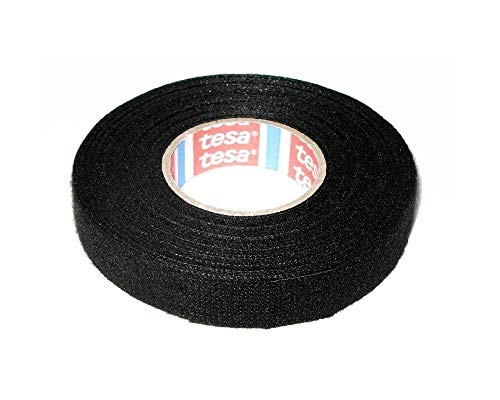 Tesa Gewebeband Klebeband 15mm x 25m für Haushalt Isolierband für Kabelbäume Baumwolle Klebeband von Tesa