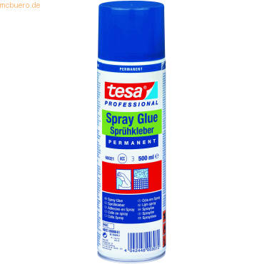 12 x Tesa Sprühkleber permanent 500ml von Tesa