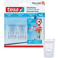 tesa Klebehaken für max. 1,0 kg 2,0 x 5,5 cm, 2 St. von Tesa