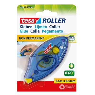 Kleberoller non-permanent 8,4mm 8,5m von Tesa