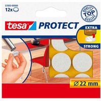 tesa Protect® Filzgleiter Kunststoff Ø 2,2 cm, 12 Set von Tesa