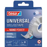 tesa Universal doppelseitiges Klebeband 20,0 mm x 3,0 m, 1 St. von Tesa