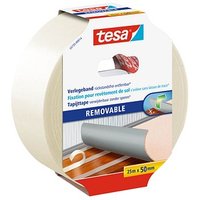 tesa 55735 doppelseitiges Klebeband 50,0 mm x 25,0 m, 1 Rolle von Tesa