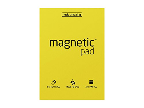 Tesla Erstaunlicher Magnetisch Gelbes A3 -Pad Zum Zeichnen, Schreiben Oder Malerei - 297 Mm X 420 Mm - 50 Pack Von 50 von first4magnets