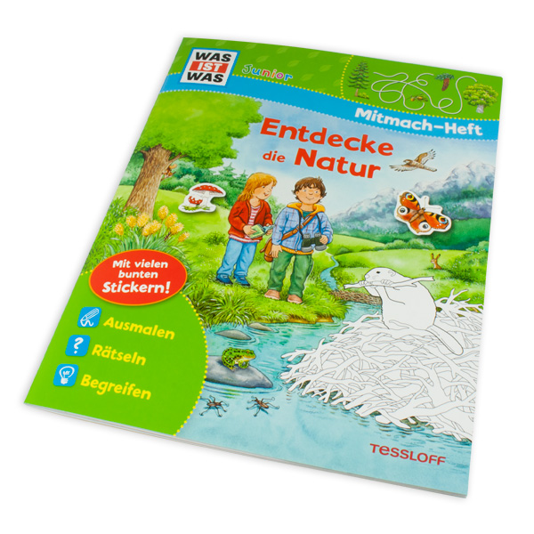 WAS IST WAS-Mitmach-Heft "Entdecke die Natur" von Tessloff Medienvertrieb GmbH & Co. KG