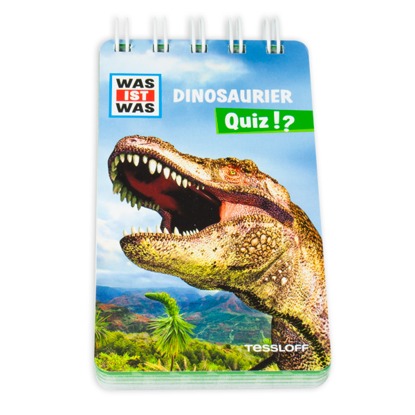 WAS IST WAS Quizblock - Dinosaurier von Tessloff Medienvertrieb GmbH & Co. KG