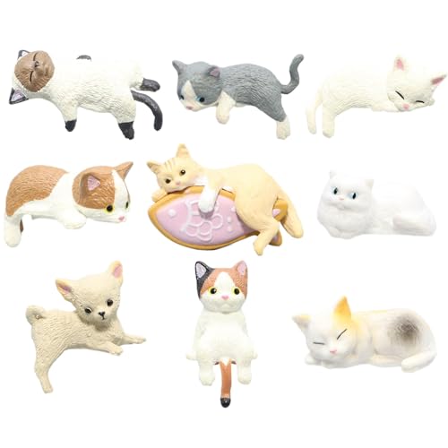 3D-Tassenaufkleber-Set, Handyhülle-ationsset,Handyhülle Katze 3D Sticker Kit | Kreatives Telefonzubehör mit flacher Rückseite, ationsset für Wasserbecher und Laptop von Tewzafiya