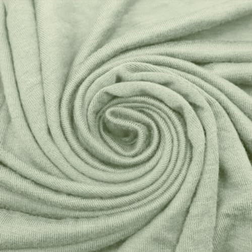 Texco Inc 409 Solid Rayon Knit (180GSM)-Maternity Apparel, Home/DIY Fabric Viskose-Spandex-Jersey-Strickstoff, Grüner Schaumstoff, 1 Yard von Texco