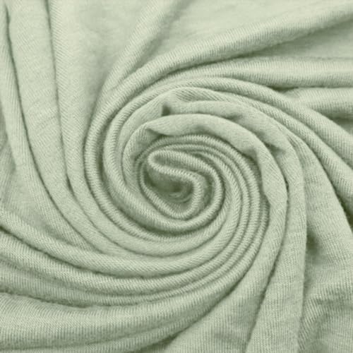 Texco Inc 409 Solid Rayon Knit (180GSM)-Maternity Apparel, Home/DIY Fabric Viskose-Spandex-Jersey-Strickstoff, Grüner Schaumstoff, 3 Yards von Texco