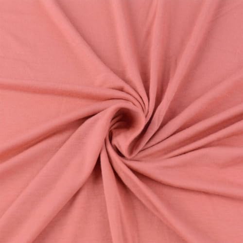 Texco Inc 409 Solid Rayon Knit (180GSM)-Maternity Apparel, Home/DIY Fabric Viskose-Spandex-Jersey-Strickstoff, Pink Mamly, 10 Yards von Texco