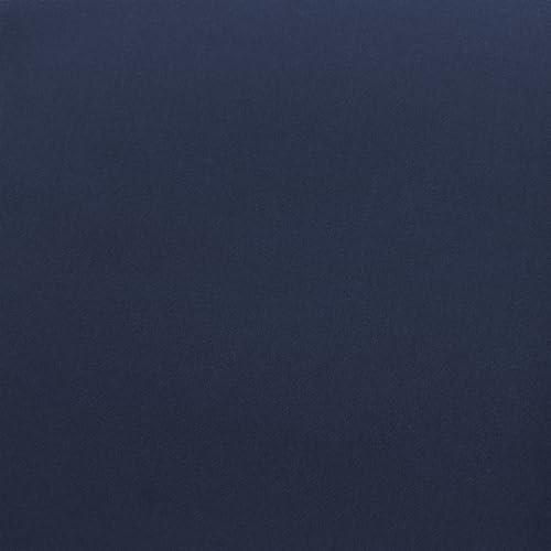 Texco Inc 597-BLACK-2 Stretch Einfarbiger Polyester-Spandex-Stoff, 4-Wege-Twill-Stretchstoff, Arbeitskleidung, formelle Kleidung und DIY-Projekte/Bekleidungsstoff, Schwarz, 2 Yards von Texco