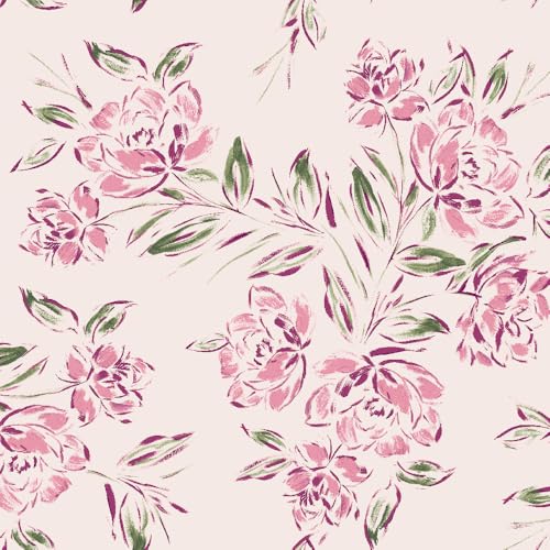 Texco Inc 147,3 cm breiter bedruckter Hi-Multi-Chiffon-gewaschener Stoff, nicht dehnbar, leicht, 85 g/m², atmungsaktiv und knitterfrei, für Bekleidung, Vorhänge und DIY-Projekte, Blush Pink Berry 2 Texco Inc 147,3 cm breiter bedruckter Hi-Multi-Chiffon-gewaschener Stoff, nicht dehnbar, leicht, 85 g/m², atmungsaktiv und knitterfrei, für Bekleidung, Vorhänge und DIY-Projekte, Blush Pink Berry 2 von Texco
