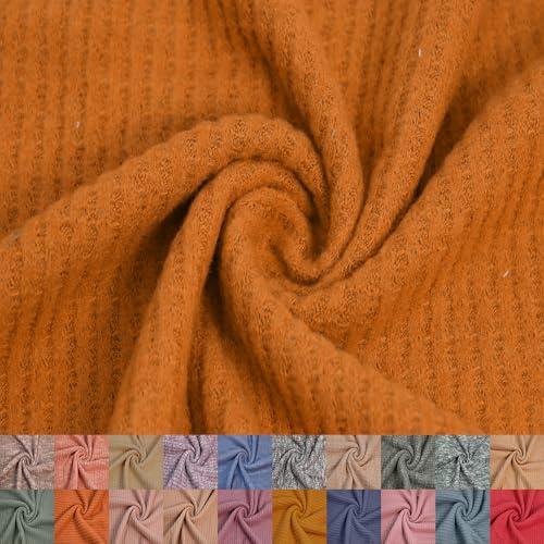 Texco Inc 152,4 cm breiter Poly-Rayon-Spandex-Waffel gebürsteter Strickstoff, 4-Wege-Stretch, 200 g/m², mittelschwer, für Kleidung, Vorhänge, Hoodies, Dekorationen und Heimwerker, Dijon, 2,7 m Texco Inc 152,4 cm breiter Poly-Rayon-Spandex-Waffel gebürsteter Strickstoff, 4-Wege-Stretch, 200 g/m², mittelschwer, für Kleidung, Vorhänge, Hoodies, Dekorationen und Heimwerker, Dijon, 2,7 m von Texco
